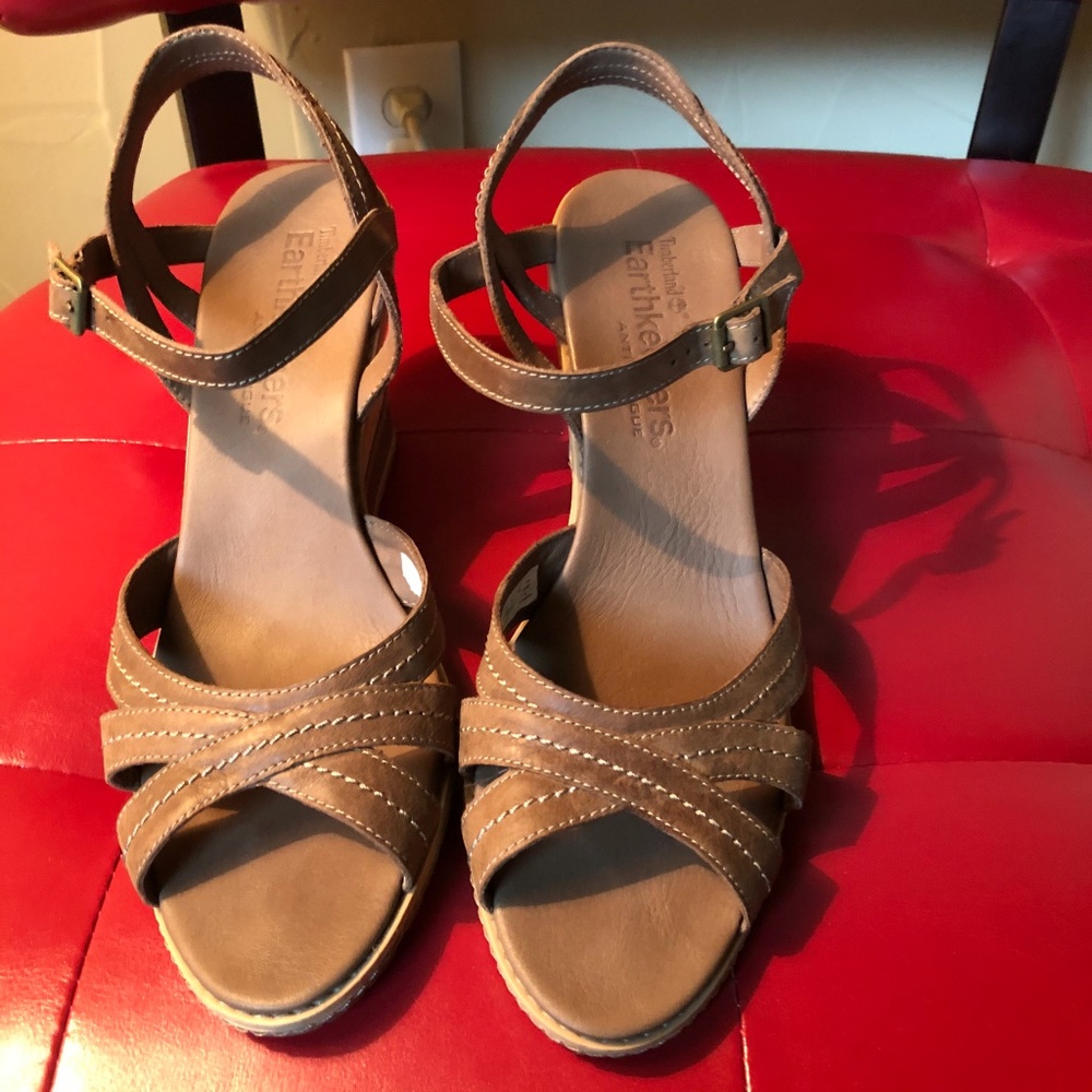 Timberland Earthkeepers Wedge Cork Heels 11